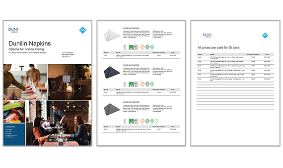 Walkthrough visual of online product catalogue creation